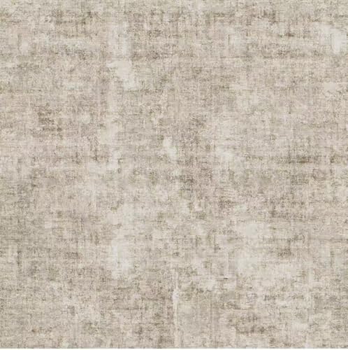12x12ft Square Living Room Rug – Non-Slip Washable Extra Large Floor Carpet for Bedroom, Dining Room, Playroom Room – Modern Abstract Neutral Thin Low-Pile Big Indoor Rug (Oatmeal Taupe) by ZHXXUJ