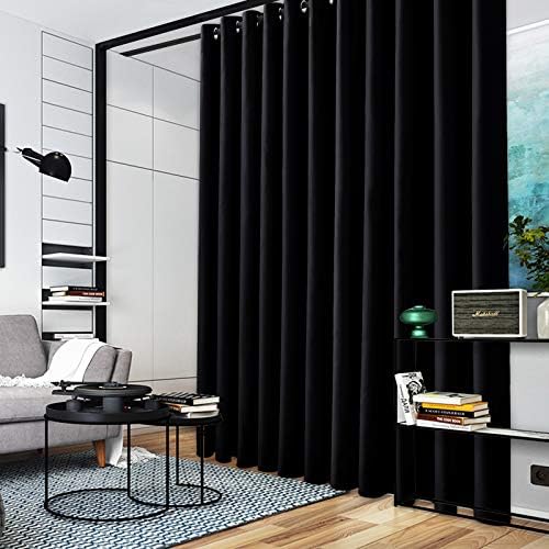 RYB HOME Blackout Room Divider Curtains for Living Room Bedroom Office - Image 3