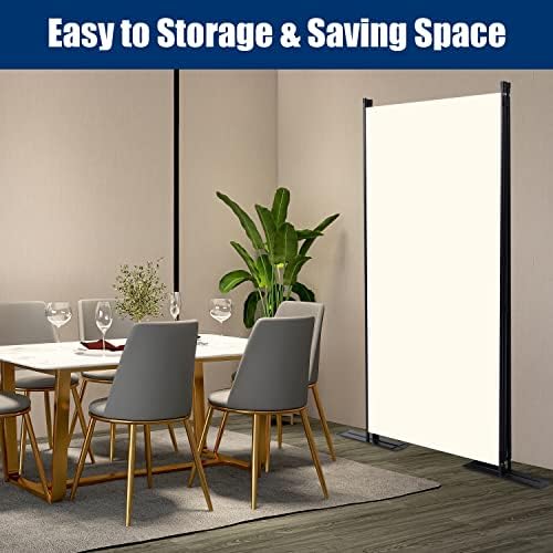 Room Divider 3 Panel-102''Wide,6FT Room Dividers and Folding Privacy Screen - Image 4