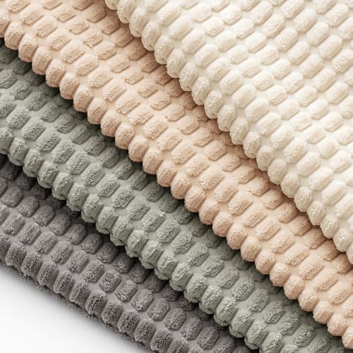 MIULEE Boho Farmhouse Decorative Pillow Covers 18x18 Inch Set of 4 Neutral - Image 7