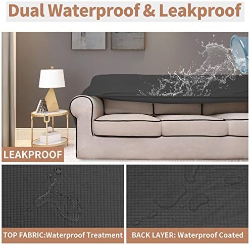 Easy-Going 100% Waterproof Oversized Chair Couch Cover, Stretch Sofa Cover - Image 3