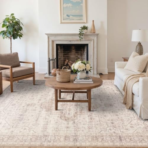 Rugxara 5x7 Soft Pink Washable Area Rug for Living Room,Bedroom, Girls Room - Image 4