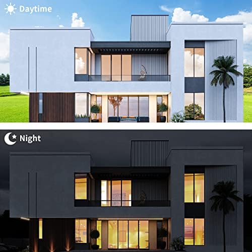 Niviy Tinted Anti-Glare Plastic Film One Way Window Film Privacy Mirror Effect Self-Adhesive Window Tint UV Heat Control Glass Door Film for Home and Office, Tea-Silver 23.6 x 78.7 inches - Image 6