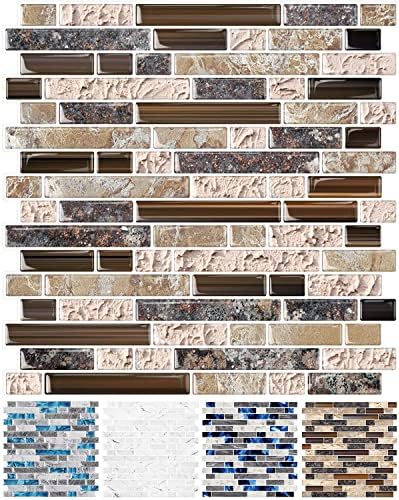 STICKGOO Peel and Stick Wall Tile Self-Adhesive Backsplash Thicker Design by STICKGOO