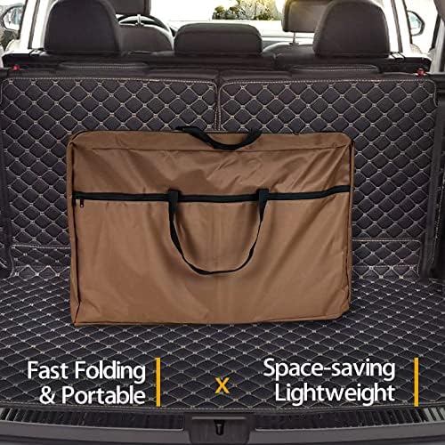 CampLand Folding Camping Kitchen Table with Windscreen,Portable Outdoor Cooking Station with Storage Cabinet & Side Tables Heavy Duty Camp Cook Station for Camping & BBQ（White） - Image 5