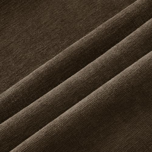 MIULEE Chocolate Brown Chenille Couch Throw Pillow Covers, 20x20 - Image 7