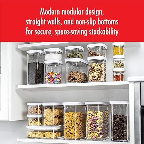 ZWILLING Fresh & Save CUBE Storage Organizer 6-Piece, S, Pantry Organizers and Storage, Plastic, BPA-Free Airtight Dry Food Storage Container, for Storing Herbs, Toppings, Small Nuts and more - Image 4