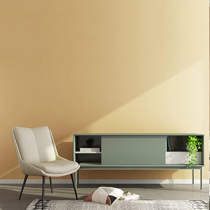 Yasinet 17.7" X 393.7" Peel and Stick Wallpaper - Champagne Textured, Waterproof, Self Adhesive, Removable Decorative Vinyl Film for Wall, Bedroom - Image 9