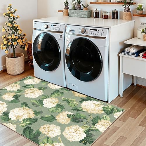 Floral Outdoor Rug - 28"x43" Front Door Mat Indoor Outside Entrance - Image 5