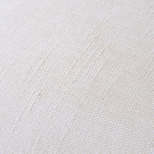 Set of 4 Soft Textured Decorative Throw Pillow Covers 12X20 Inch Cozy Farmhouse Cushion Cover Square Accent Pillow Cases for Bed Couch Sofa Living Room, Cream White - Image 6
