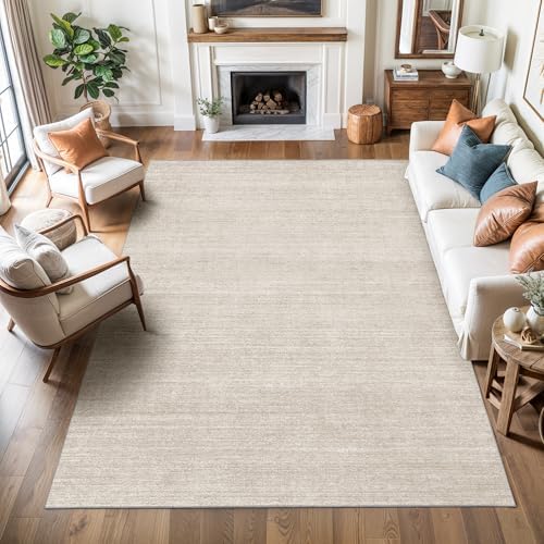 Valenrug 3x5 Area Rug Non Slip, Washable Entryway Rug for Bedroom Beige by Valenrug