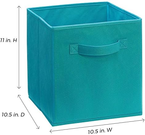 ClosetMaid 11530 Cubeicals Fabric Drawer, Ocean Blue, 2-Pack - Image 5