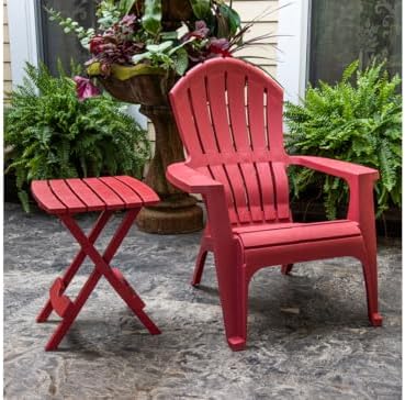 Adams Manufacturing 8510-95-3700 Quick-Fold Side Table, Merlot - Image 2