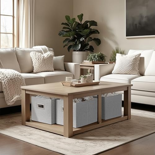 DECOMOMO Storage Bins for Shelves, 3x Tougher Storage Baskets - Image 4