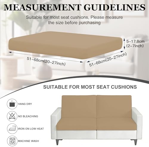 4 Pcs Outdoor Cushion Covers, Patio Sofa Cushion Covers Replacement - Image 2