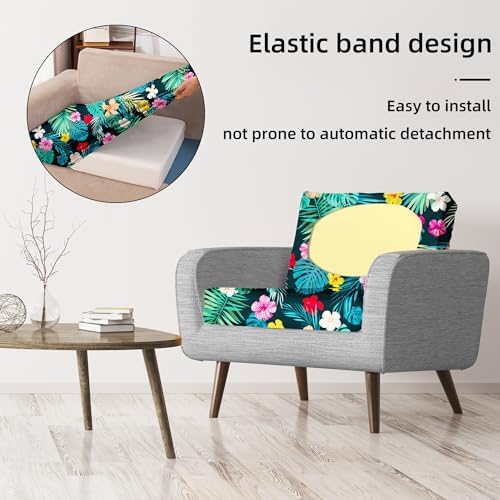 8 Pcs Outdoor Cushion Covers, Patio Sofa Cushion Covers Replacement - Image 6