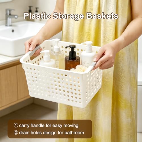 10pcs Rolling Cart Accessories, Storage Bins and Hanging Baskets - Image 4