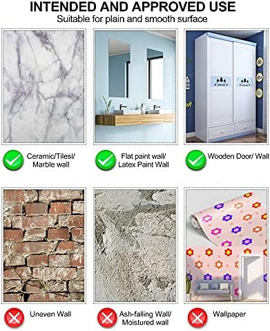 Unbreakable Full Length Wall Mirror, Over The Door Mirror, Thick 1/8", 64"x16", 4 PCS 16"x16", Made of Shatterproof Plexiglass Acrylic, Long Mirrors for Bedroom, Workout for Home Gym Body Mirrors - Image 6