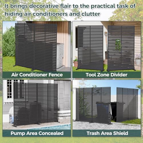 72" Privacy Screen Outdoor Privacy Fence Panel for Patio - Image 6