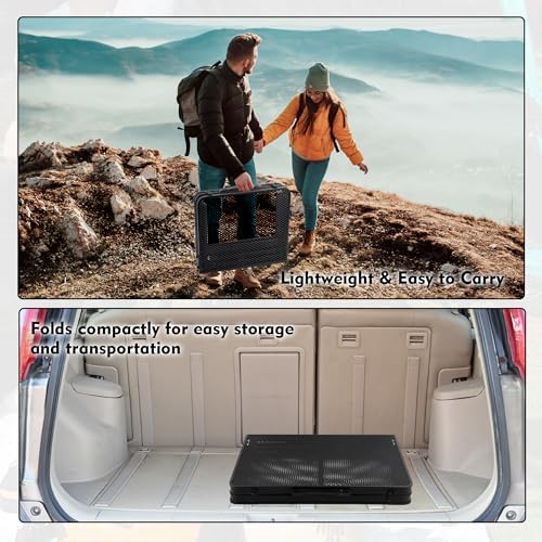 GREGIN Folding Camping Grill Table, Outdoor Metal Table. Foldable, Portable - Image 6