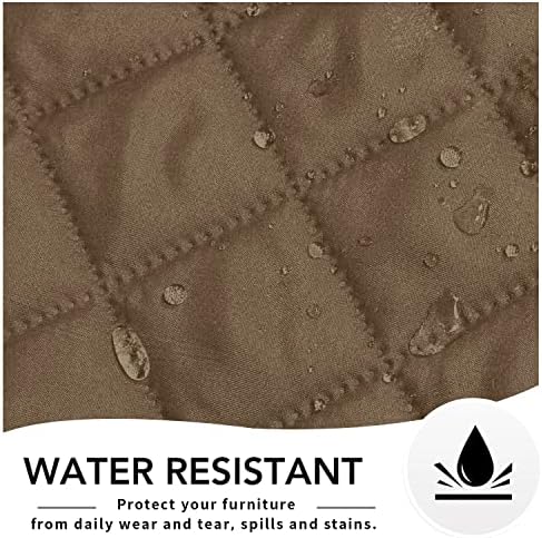 Easy-Going Reversible Couch Cover, Chaise Lounge, Camel/Camel - Image 6