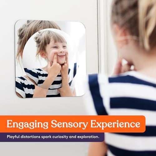 Special Supplies Sensory Bubble Wall Mirror - Interactive Acrylic Mirrors for Wall Decoration and Sensory Toys for Kids Classroom or Home -Sensory Room Decor -Visual, Tactile Stimulation (1 Pk) - Image 5