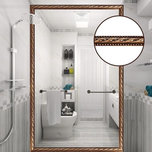 Flexible Molding Trim Wall Trim 16.4 Feet Self Adhesive Peel - Brass - Image 5