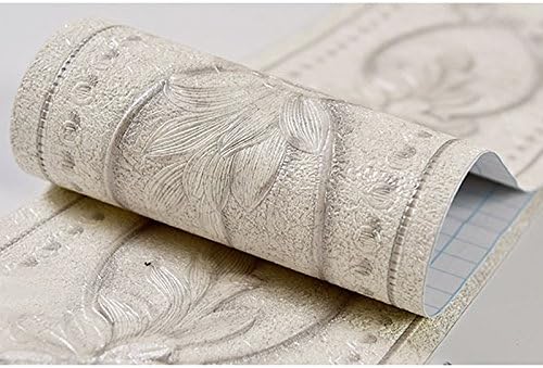 Creation Core 4.2x196.8 Waterproof Wallpaper Border 3D Pattern Wall Decor Removable Self Adhesive Kitchen Bathroom Tiles Sticker, Rose White - Image 3