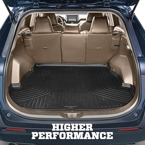 Husky Liners Weatherbeater Cargo Liner | Fits 2020-2026 Toyota Highlander (to Back of 2nd Row. Folds Up & Down with 3rd Row) | Cargo, 1-pc. Black - 25791 - Image 3