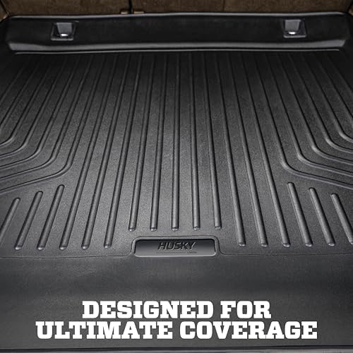 Husky Liners Weatherbeater Cargo Liner | Fits 2020-2026 Toyota Highlander (to Back of 2nd Row. Folds Up & Down with 3rd Row) | Cargo, 1-pc. Black - 25791 - Image 5