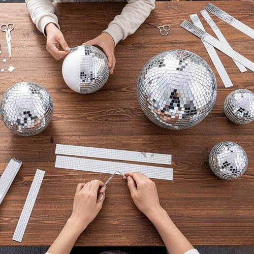 16200pcs Self-Adhesive Mirror Mosaic Tiles - Image 5