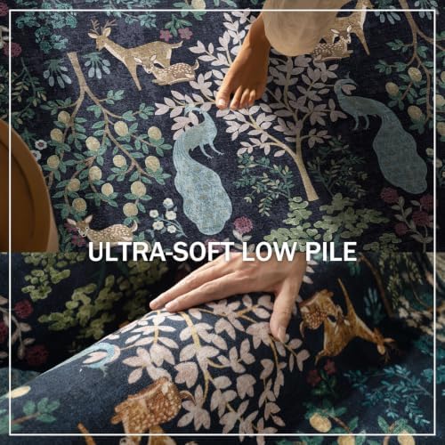 Washable Runners for Hallways Kitchen Rug: 2'x10' Runner Rugs Stain Resistant Non Slip Low Pile Soft Carpet Runners Rug for Bedroom Entryway Indoor Beside Bathroom Laundry Room - Image 4
