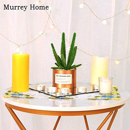 Murrey Home Wall Mirror for Home Gym Mirror, Full Length Mirrors Wall Mounted, Frameless Full Body Mirror Tiles for Wall, Door, Garage, 12" x12PCS - Image 5