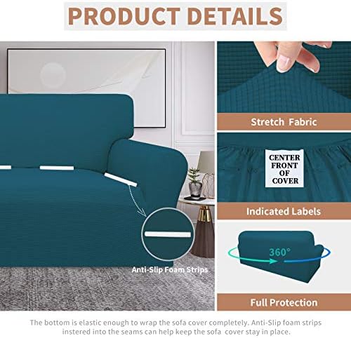 Easy-Going 100% Waterproof Couch Cover, 3 Cushion Oversized Sofa Cover - Image 4