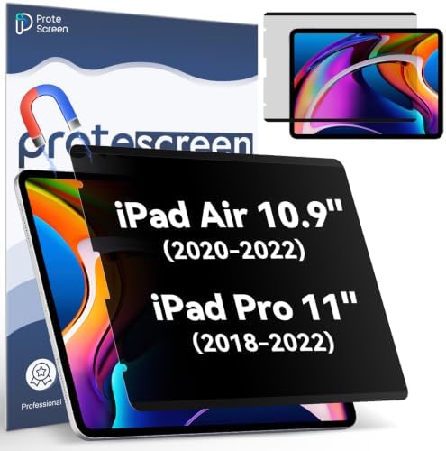 Magnetic Privacy Screen Protector Compatible with iPad Air 10.9&iPad Pro 11 by Protescreen