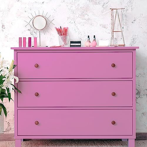 118"x15.7" Pink Peel and Stick Wallpaper Solid Color Pink Contact Paper for Cabinets Self-Adhesive Removable Girls Bedroom Kids Room Decor Vinyl Roll Matte MP25 - Image 3