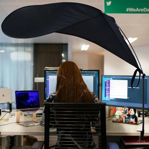 Comastbo Office Light Cover and Desk Shade,Designed for Light Sensitive Workers,idea for Office cubicles and desks(patent pending) - Image 3
