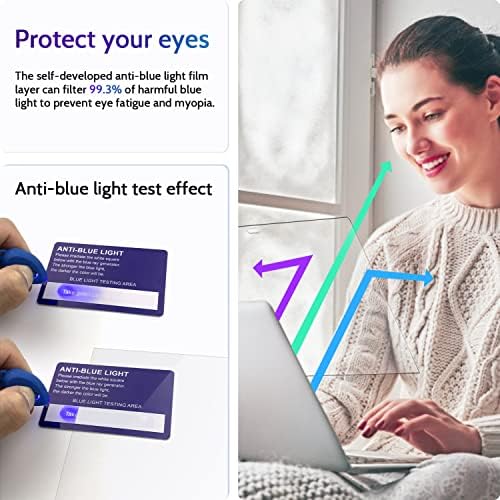 Peslv 3-Pack Anti Blue Light Screen Protector for MacBook Air 13 Inch - Image 2