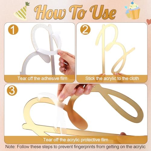 Yousoontic Happy Birthday Sign for Backdrop, 28.5 x 24 Inch, Classic, Gold - Image 4