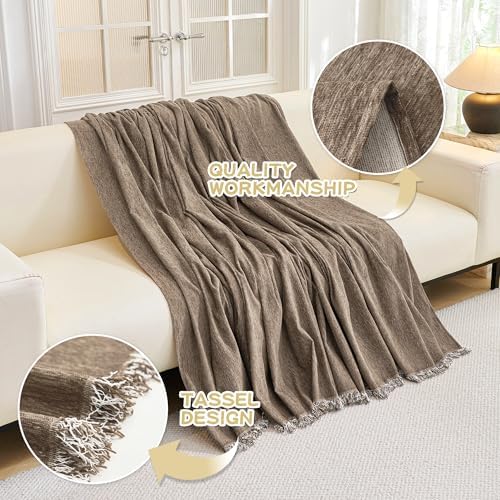 MYSKY HOME Couch Cover Sofa Covers Couch Covers for 3 Cushion Couch Sofa Pet Friendly, L Shaped Couch Cover Sectional Couch Covers Non Slip Dogs Furniture Protector for Kids, Dogs, 91"x134", Sand - Image 4