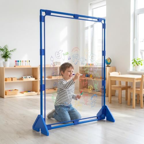 Children's Factory PlayPanel Room Divider 59.5" x 47.5", Clear by ChildrensFactory