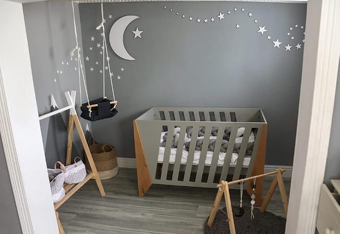 Safiyya Grey Peel and Stick Wallpaper Grey Contact Paper Wall Paper Removable Decorative Self Adhesive Wallpaper Vinyl Rolls for Wall 118"x17.7" - Image 7