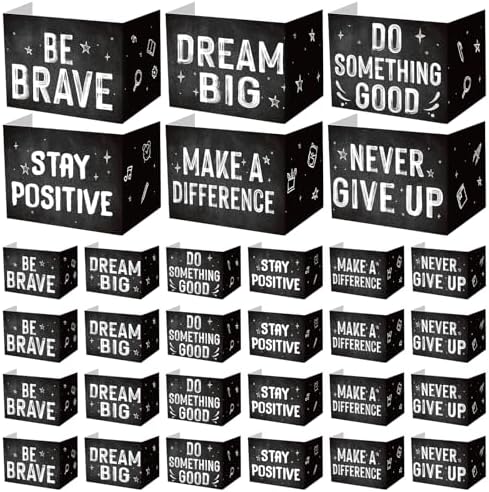 Honoson 24 Pcs Inspirational Privacy Folders for Students by Honoson