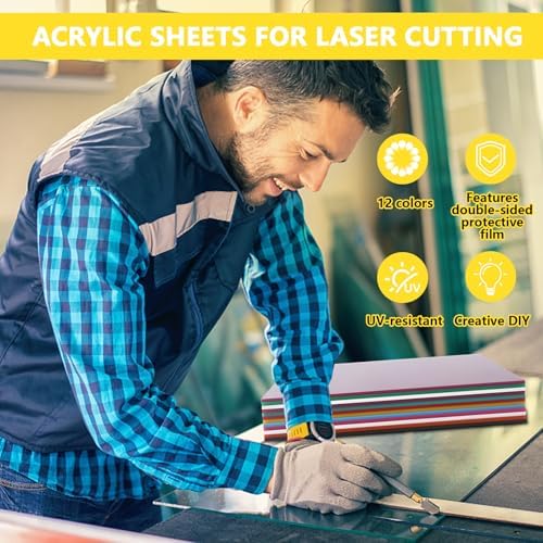 12X12 Thick Clear Cast Acrylic Sheets Plexiglass Sheets 1/8 Inch - Image 4