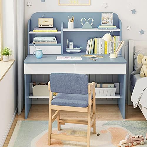 Safiyya Blue Contact Paper Grey Blue Peel and Stick Wallpaper Removable Decorative Peel and Stick Wallpaper Self Adhesive Contact Paper Vinyl Rolls for Wall 78.7"x17.7" - Image 4