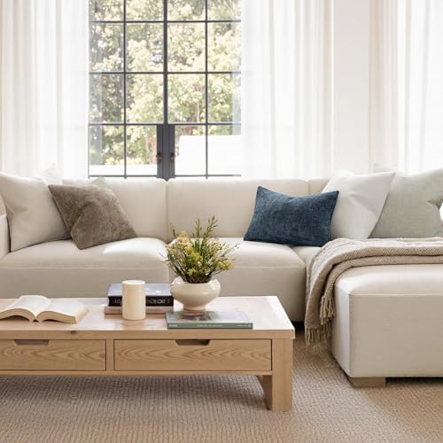 MIULEE Decorative Couch Throw Pillow Covers 16x16 Inch Navy Blue 2 Pack - Image 2