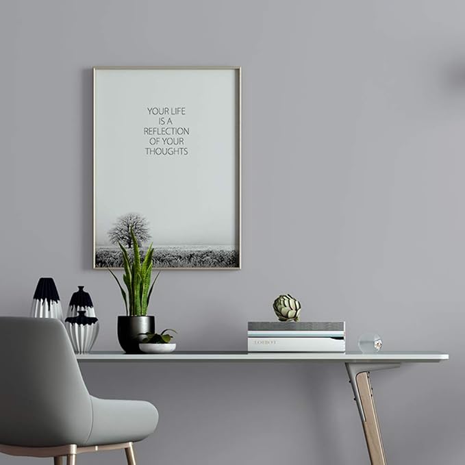 practicalWs Gray Self-Adhesive Wallpaper Film Stick Paper Easy to Apply | Peel And Stick Wallpaper Shelf Liner Table Cabinet and Door Reform Wall paper 15.75 Inch By 9.8 Feet - Image 2