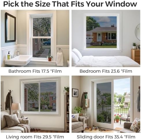 Coavas One Way Window Privacy Film, See Out Not in, Heat & UV, 41.3"X315" - Image 6