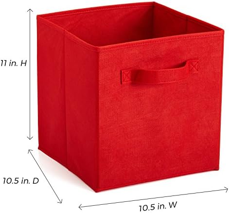 ClosetMaid 18656 Cubeicals Fabric Drawer, Red, 2-Pack - Image 6