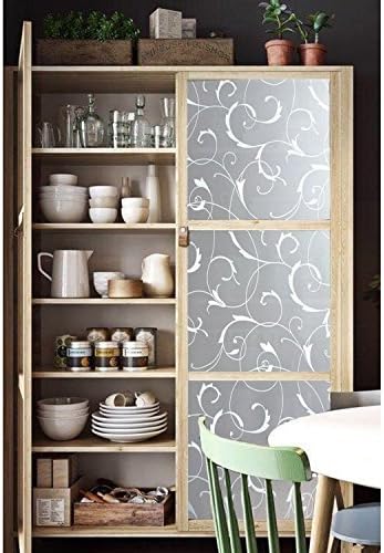 LEMON CLOUD Window Privacy Film, Frosted Glass Window Film, 35.4″ x 157.4″ - Image 3